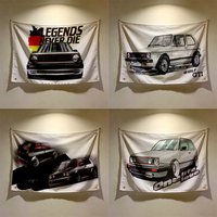 90x150cm Vintage Classic VGolfs Car Flag JDM Tapestry Polyester Digital Printing Banner for Garage Wall Art Out Door Decoration