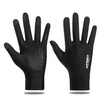 AliExpress NONE Men's and Women's Touch Screen Anti Slip Gloves Outdoor Fishing Waterproof Sunscreen Gloves Summer Ice Silk Thin Cycling Glove