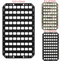 21inch Molle Panel for Vehicles Large Capacity Storage Rack Insert Car Seat Panel Board Accessories Durable Platform Most Car