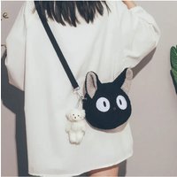 1 piece women's Japanese style bag cartoon plush shoulder bag women's crossbody bag small mobile wallet