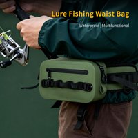 Fishing Tackle Bags Waist Fanny Pack Fishing Lures Line Box Utility Storage Accessories Outdoor waterproof Shoulder Crossbody Ba