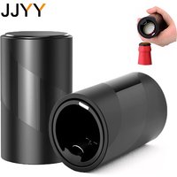 JJYY Magnet-Automatic Beer Bottle Opener with Cap Catcher Picnic Camping Barbecue Travel, No Damage To Bottle Cap