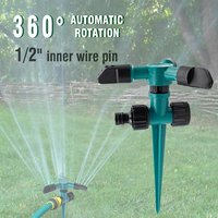 1Pcs 360 Degrees Rotating Water For Agricultural Irrigation Irrigation Garden Automatic Sprinkler Garden Watering Sprinkler
