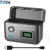 EN-EL15C EN-EL15A EN-EL15B Battery Fast 2-Slot Charger for Nikon Z5, Z6, Z6 II, Z7, Z7II, D500, D600, D610, D750, D780, D7500