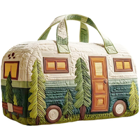 3D Printed Quilted Travel Bags Hiking Camping Handbag fashion Personalized Tote Bag casual Beach Sport Bags Gifts Training Bag