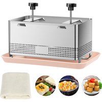 Tofu Press Mould 304 Stainless Steel Cheese Making Molds Homemade Tofu Mold Set with Trays Filter Cloth for Kitchen Accessories