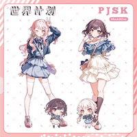 PJSK Plate Desk Decor 25 Nightcord Standing Shinonome Ena Collection Ornament Accesorios Akiyama Mizuki Acrylic Doll Model Gift