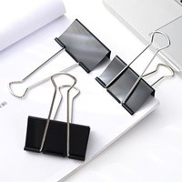 50/60mm Binder Clips, for Office and Home Supplies, bill folder,drawing board folder, Extra Large Clips Heavy Duty Paper Clamps