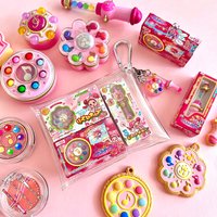 Japanese Official Bandai Ojamajo Doremi Transformation Set Gashapon - Boxed Keychain With Magic Wand Charm