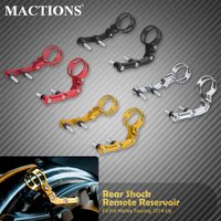 Motorcycle Shock Absorber Remote Reservoir Mounts Bracket For Harley Touring FLHTK Electra Street Road Glide Road King FLH 14-Up
