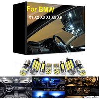 Canbus Interior Lights LED For BMW X1 E84 F48 X2 F39 X3 E83 F25 X4 F26 X5 E53 E70 F15 F85 X6 E71 E72 Car Accessories