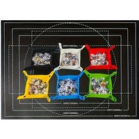6/8/10 Pcs Portable Puzzle Sorting Tray Set,Craft Organizer for Beads Sewing Parts, Multifunctional DIY Art Supply Storage Box