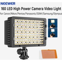 Neewer 160 LED CN-160 Dimmable Ultra High Power Panel Digital Camera / Camcorder Video Light, LED Light for Digital SLR Cameras