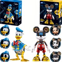 Disney Genuine Sluban Pleyerid Mickey Donald Duck Assembly Model Kit Collection Action Figure & Hobby Gift Christmas Gift