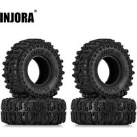 INJORA 37*14mm 0.7" Cling On Tires for 1/30 Axial SCX30 (T7022)