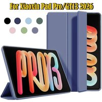 Funda for Lenovo Xiaoxin Pad Pro/GT 13" 2026 Idea Tab Pro Gen2 13 Inch M11 11" Magnetic Fold TPU Back Case TB376FC/TB378FC Cover