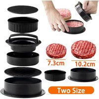 Round Hamburger Burger Press Beef Grill Food-Grade ABS Hamburger Helper Meat Press Cutlets Patty Maker Mold Kitchen Gadgets