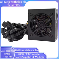 700W 90-264V Power Supply SFX Fully Modular 80 Plus PSU For PC Font Computer Office Power Supply Source For Gaming Office Home