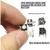 500-100PCS NEW ORIGINAL JAPAN FOR XBOX360 XBOX ONE Gamepad KEY RB LB BUILT-IN BUTTON REPLACEMENT REPAIR 6*6*5 SWITCH WITH HOLDER