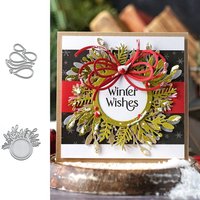2025 New Arrival Metal DIY Christmas Loopy Bow Builder Cutting Dies for Scrapbook Card Making Knife Mould Blade Punch Stencils