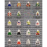 Kury Toys DIY MOC for 973 Set 3# 1PCS Upper Body Printed Building block parts