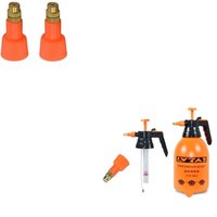 2pcs Adjustable Garden Sprayer Nozzles for Efficient Watering Sprays Bottle Caps