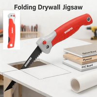 Folding Drywall Saw Jab Saw Hand Saw Sheetrock Saws for Home Renovation Wallboard Drywall Plywood PVC Wallboard Sheetrock Cutter
