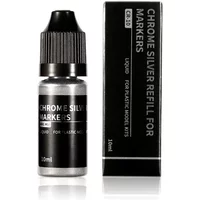 DSPIAE CR-10 DIY Chrome Silver Marker Refill Airbrush Spray Painting Tool Model Building Tools for Model Hobby Tools 10ml