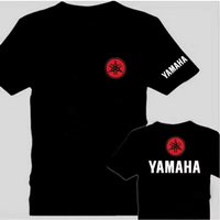 AliExpress Yamaha YAMAHA MOTO Double-layer Printed Short Sleeved T-shirt for Summer New Men's and Women's Plus Size Cycling Loose Casual Top