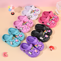 Summer Children's Slippers Boys Girls Cartoon Cute Anti-Slip Open-Toe Clogs Infant Toddler and Big Kids Sandals