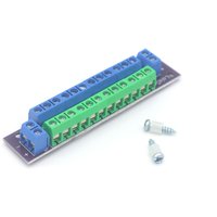 1 Units Double-Layer Power Distribution Board 2 Inputs 2 X 13 Outputs for DC AC Voltage PCB007 for Model Railway Trains