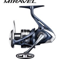 SHIMANO Reel MIRAVEL Spinning Fishing Reel 5+1BB 5.0:1/6.2:1 Ratio Metal Spool 3-11KG Power HGN Gearing Saltewater Fishing Reels