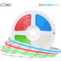 COB RGBCCT LED Strip Lights 840 LEDs High Density Dimmable LED Lighting Flexible RA90 FCOB RGB CCT LED Tape Ribbon DC24V