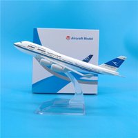 B747 Airplanes Model Kuwait Airways 16CM Scale 1:400 model planes Metal Alloy Aircraft Collectible Display Model Souvenir Toys
