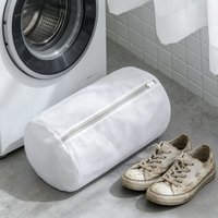 1pc Shoes Wash Bags Shoe Laundry Bags Sneaker Mesh Washing Cleaning Bag Travel Organization Pouch for Shoes jeans thin jacket