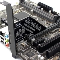 PCIeX8 4.0 Oculink PCIe To SFF 8611&8612 Adapter Card PCI Express To SFF-8612 Expansion Card Adapter Convert Card for Windows