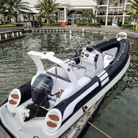 Großhandel für Sporting Yacht 580 Hypalon Rippenboot mit Außenbordmotor zum Rudern