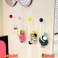 4Pcs Creative Hair Rings Headband Storage Rack Hair Accessories Hairpin Rubber Band Headrope Hook, Birthday Gifts, Holiday Gifts