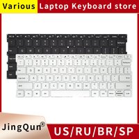 New Laptop US Keyboard Backlight for Xiaomi MI AIR 13.3 Inch 161301 TM1704 TM1703 TM1613R TM1604 Silver Black