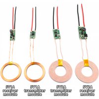 5V 1A/2A Drahtloses Netzteilmodul Ladegerät Sender Empfänger Terminal Platine für DIY Telefon
