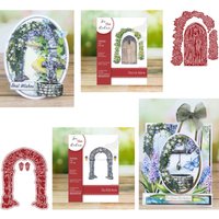 The Old Arch Bloom & Beyond Metal Cutting Dies for DIY Scrap Booking Crafts Die Cut Stencils Maker Photo Album Template Handmade