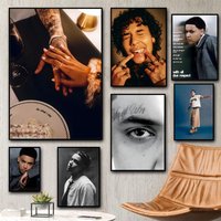 kwn Poster HD art sticky wall waterproof home living room bedroom bar aesthetic decoration