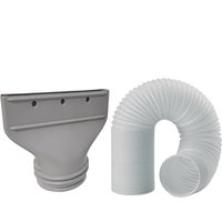 Ventilation Duct Vent Hose Portable Ac Hose Coupler Exhaust Hose Adapter Vent Tube Coupler Extra Long Air Conditioner Pipe