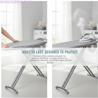 New Home Universal Silver Coated Padded Ironing Board Cover Pad Heavy Heat Resistant