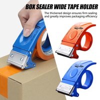 Wide Tape Holder For Carton Sealer Transparent Tape Cutter Stationery Tape Sealer Express Logistics Packer Adhesive Tape Holder