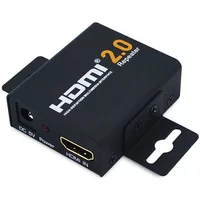 Mini 4K*2K HDMI-Compatible 2.0 Extender Repeater 40M 3D 18Gbps HDMI 2.0 Signal Amplifier Booster Adapter For PS4 HDTV PC Monitor