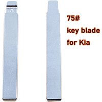 10pcs 75# KD Key Blade VVDI Xhorse Flip Remote Blade Locksmith Tool for Kia New Sorento Geely Panda Remote Key Blade
