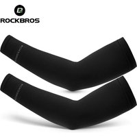 AliExpress ROCKBROS Ice Silk Bicycle Sleeves Summer Breathable Cycling Arm Protection Outdoor Sun UV Protect Sports MTB Road Bike Sleeves