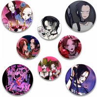 32/44/58mm Anime Figures Nana Pins Tinplate Badge DIY Cartoon Brooch Pin for Fans Collection Gifts Clothes Decoration