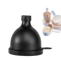 Protein Powder Funnel Protein Powder Shaker Funnel 100ml Multipurpose Supplement Dispenser for Men Women Traveler Camping Daily